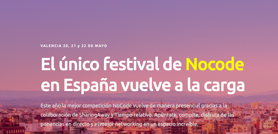 el-nocodefest-llega-a-valencia-del-20-al-22-de-mayo